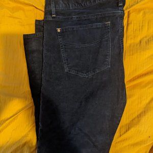 Gap always skinny size 16 corduroy pants (navy)